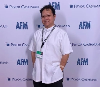 Edwin at the American Film Market in 2018.